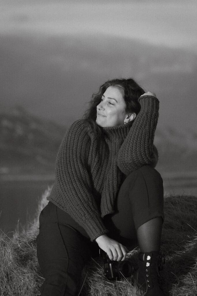 portrait of Iceland elopement photographer